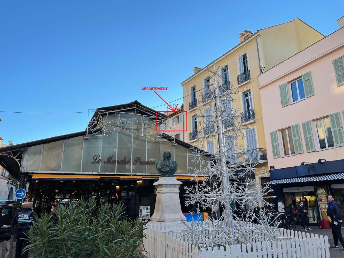 Nice Renting - Massena - Loft - Heart Of Vieil Antibes - The Market With Sea View Dış mekan fotoğraf